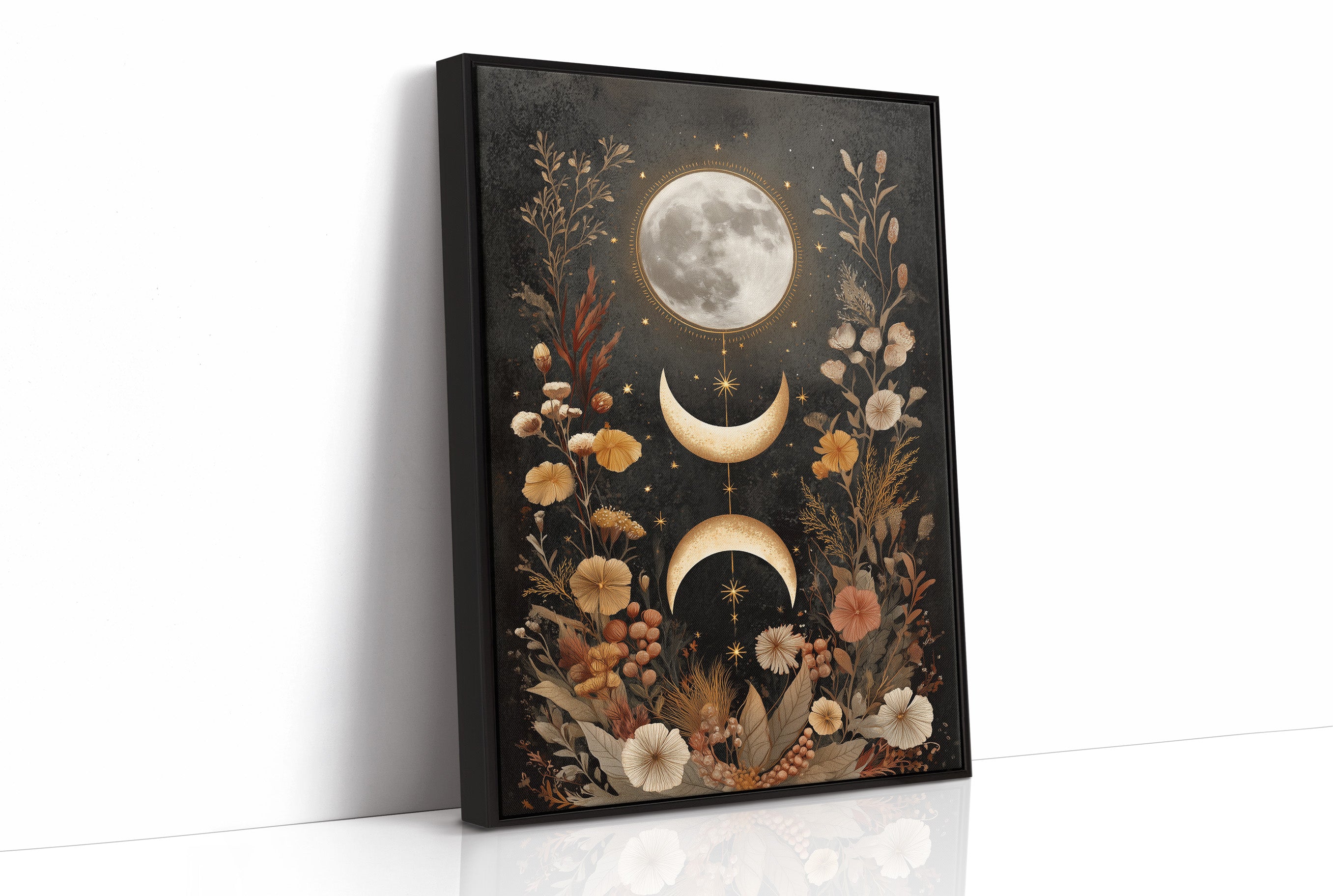 Lunar Garden Between Cosmic Tides