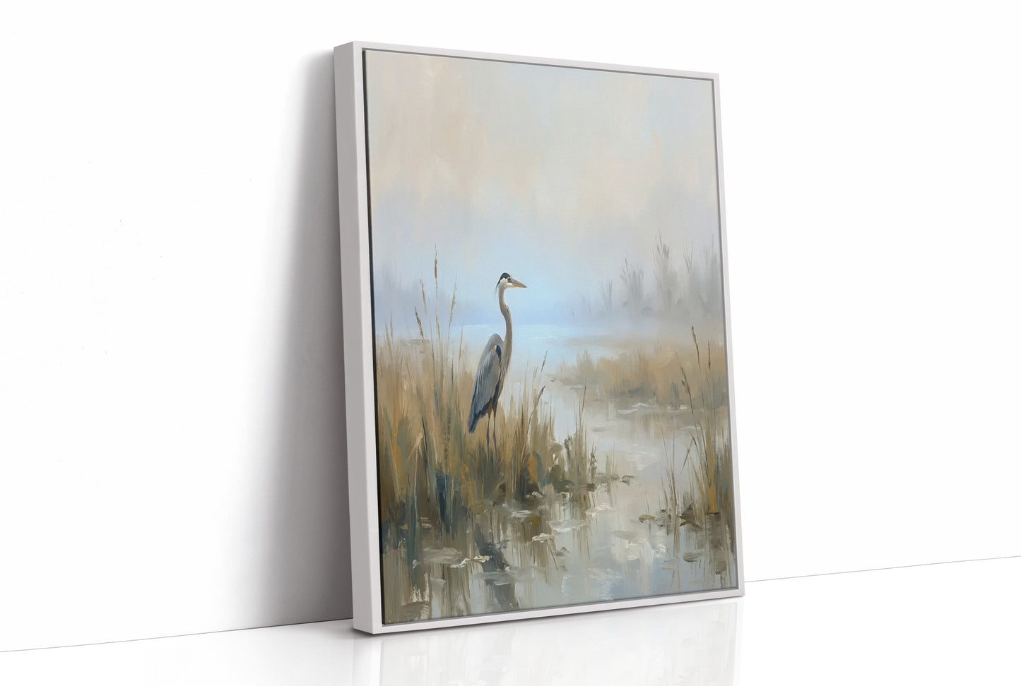 Heron in the Shallows