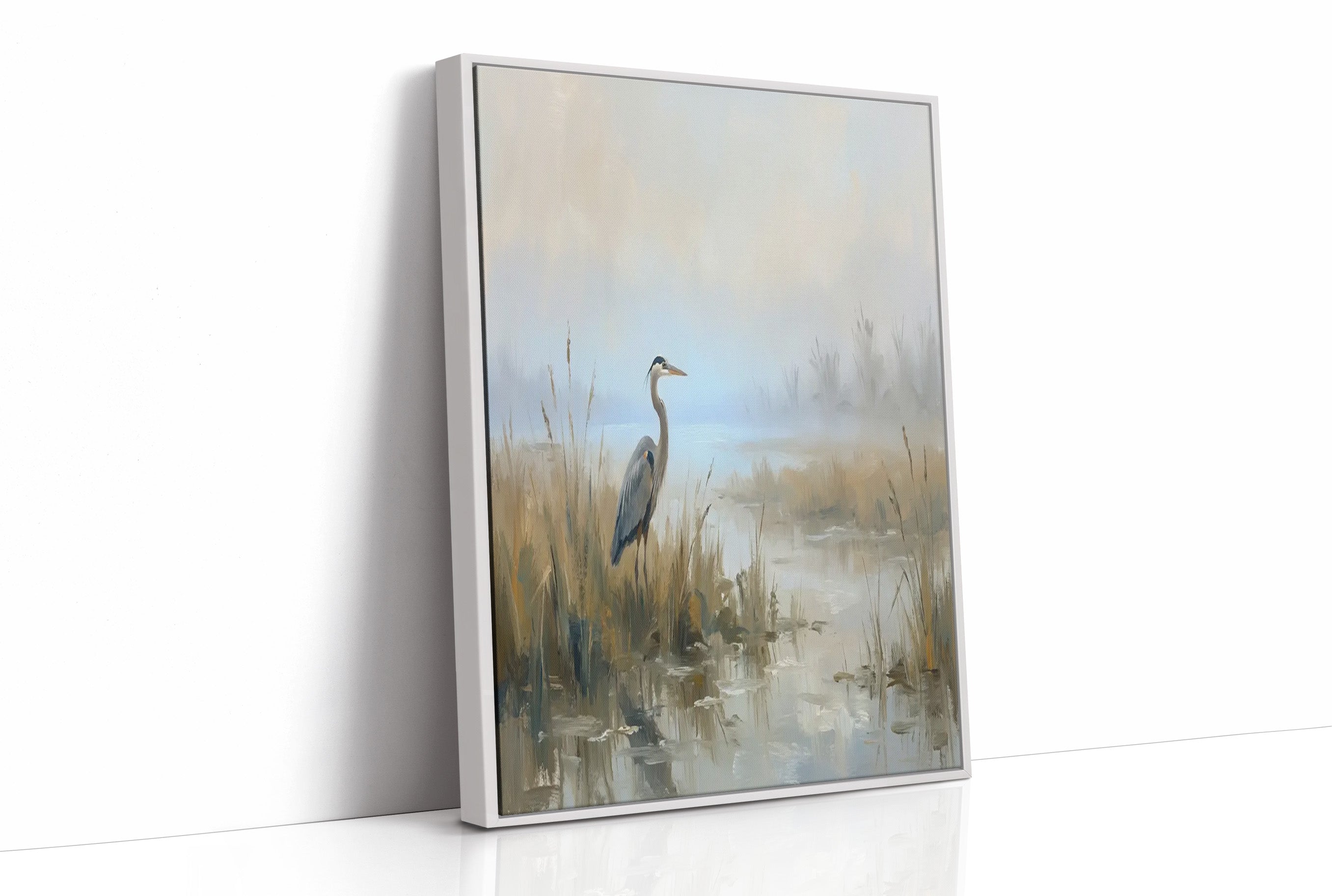 Heron in the Shallows