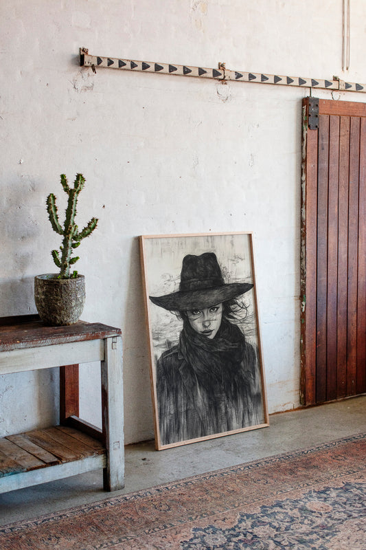 Western Grit in Her Eyes