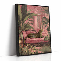 Jungle Royalty On Rose Velvet