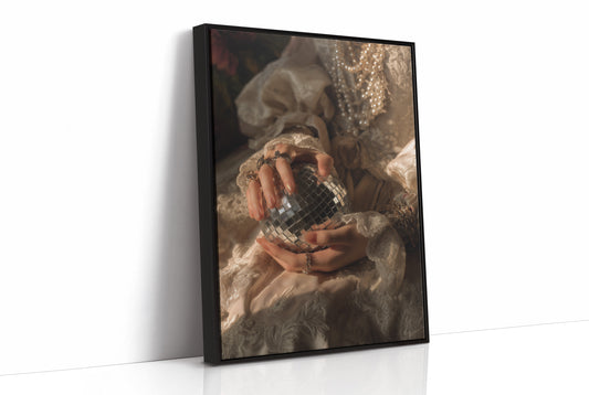 Mirrored Worlds In Delicate Hands