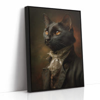 Noble Feline In Regal Attire