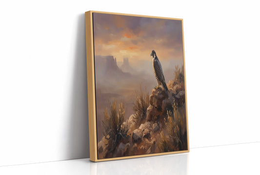 Falcon Over the Mesas