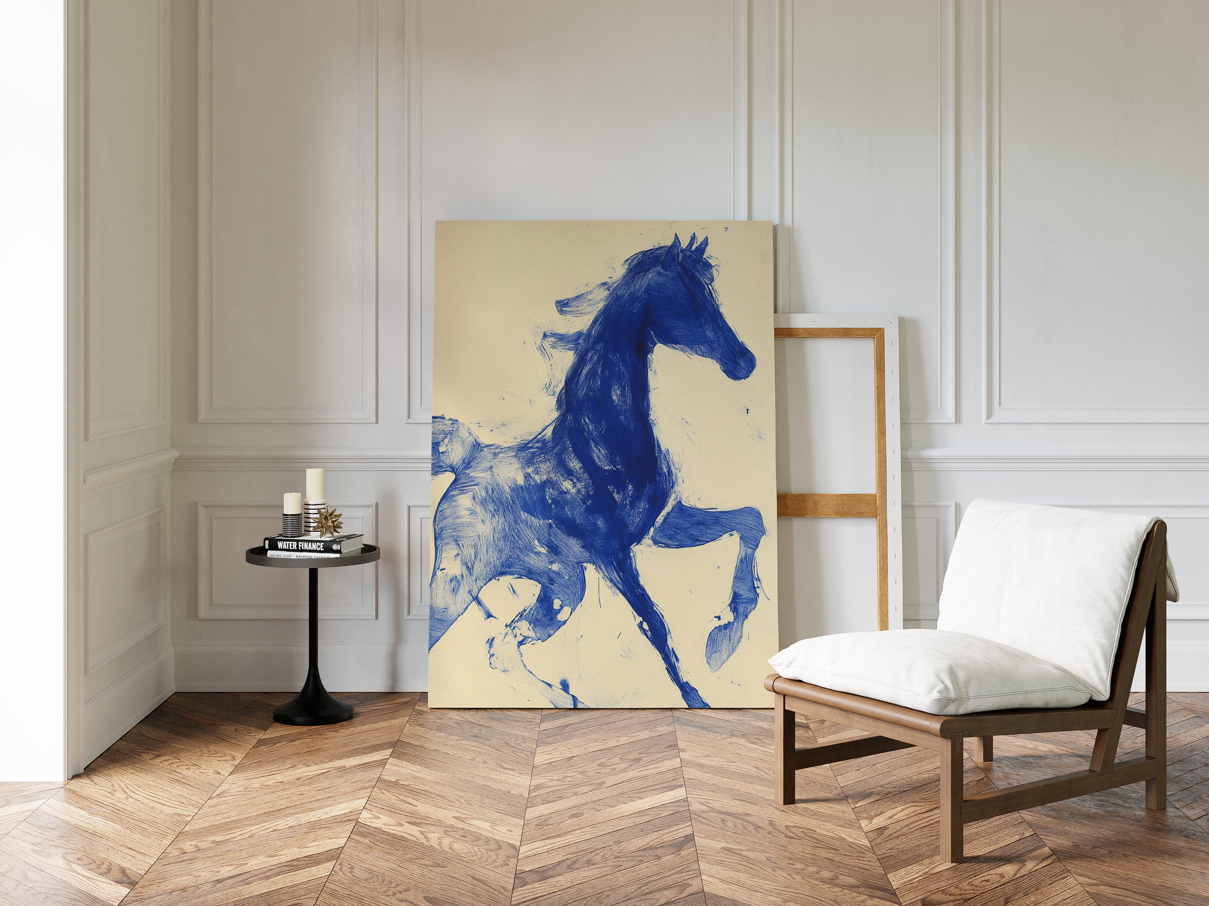 Indigo Stallion Rides The Wind