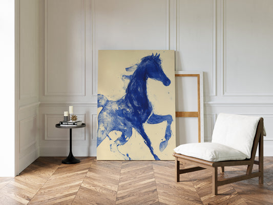 Indigo Stallion Rides The Wind