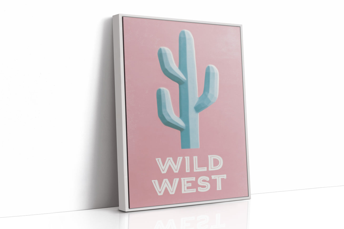 Cacti Beneath Cotton Candy Skies