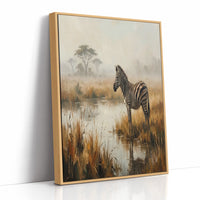 Zebra at the Waterhole