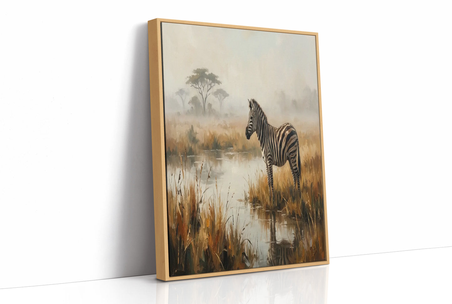 Zebra at the Waterhole