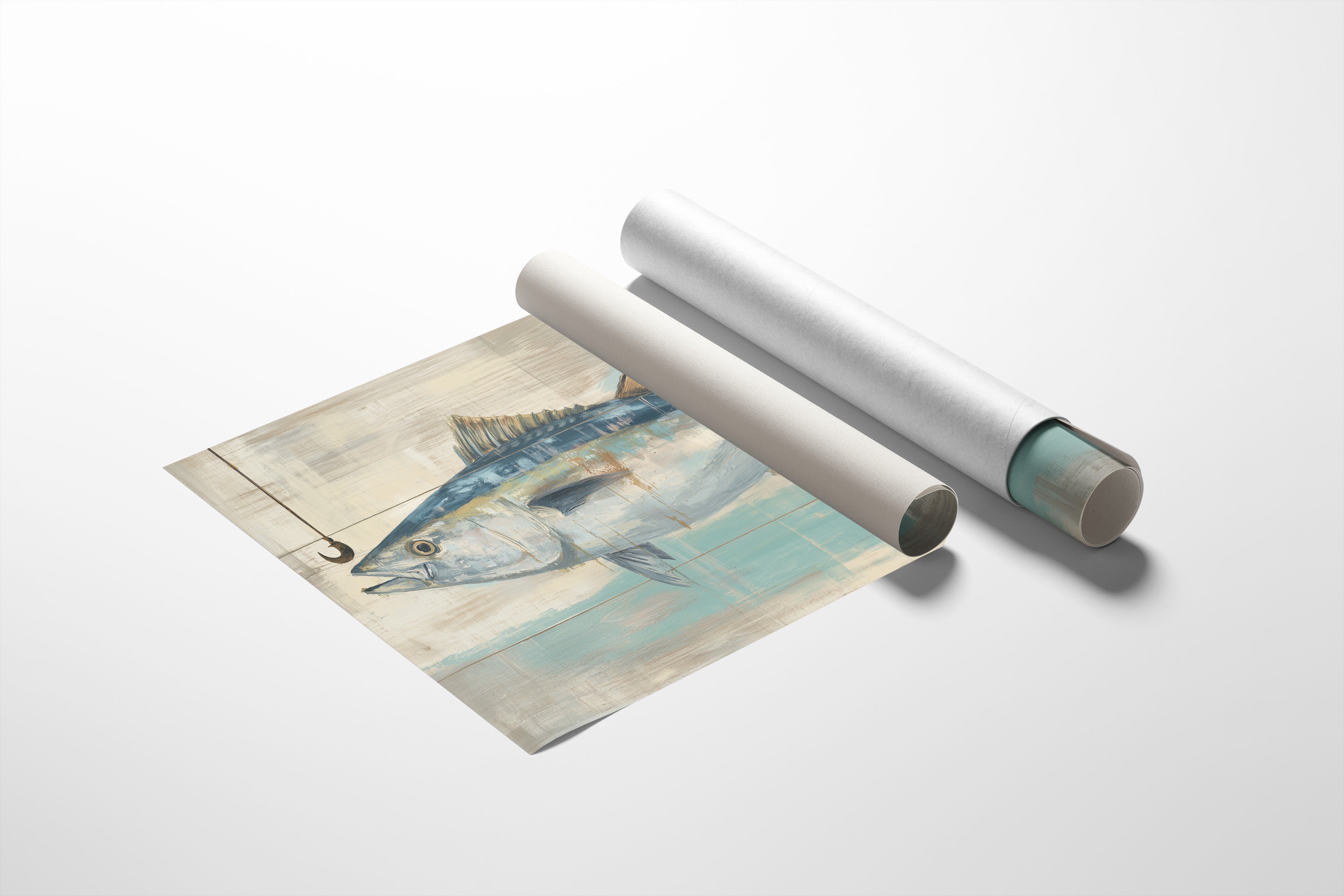 Tuna Swims Through Coastal Memory