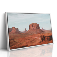Monument Valley Buttes Under Open Sky