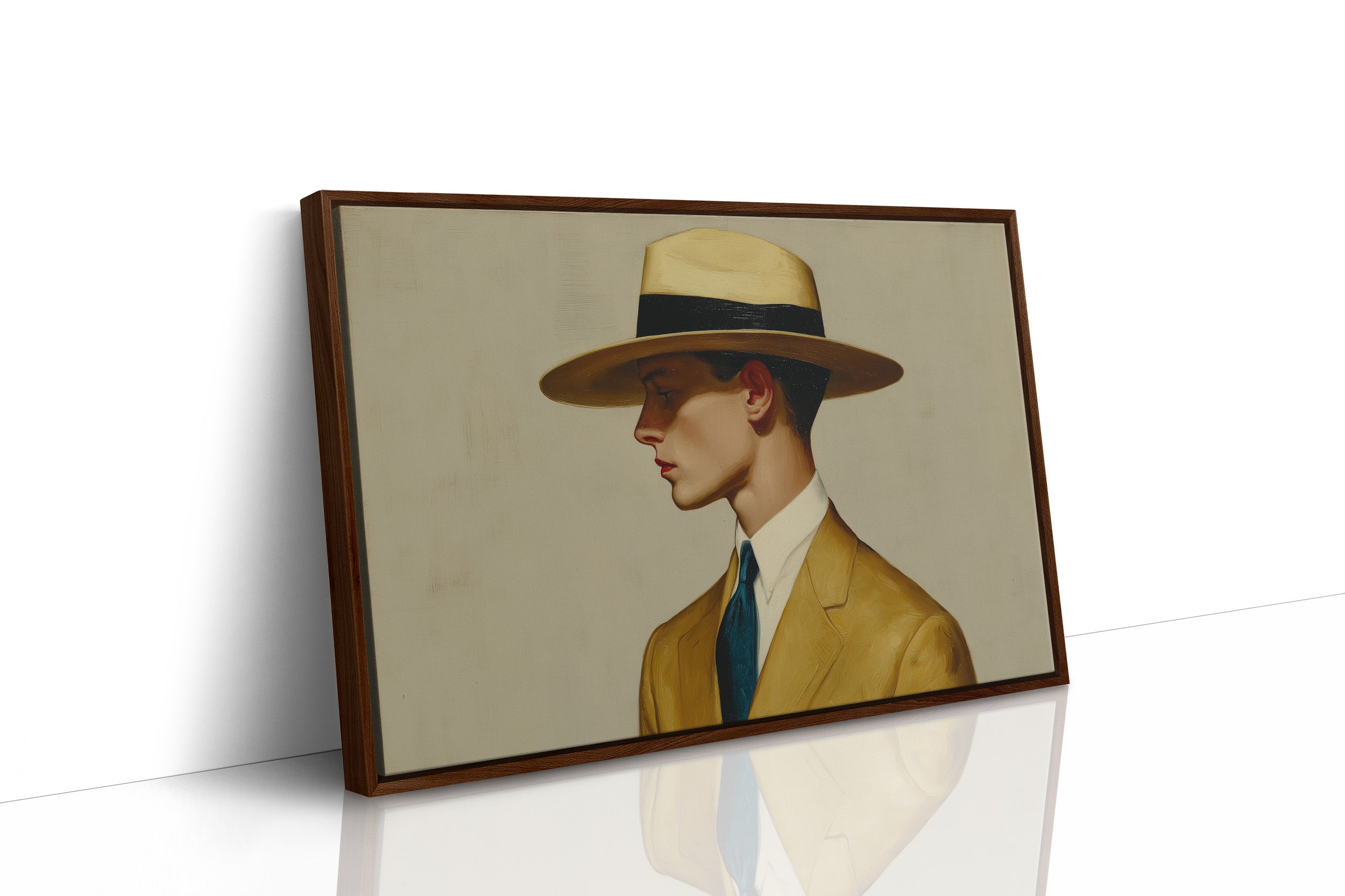 Golden Era Elegance In Profile