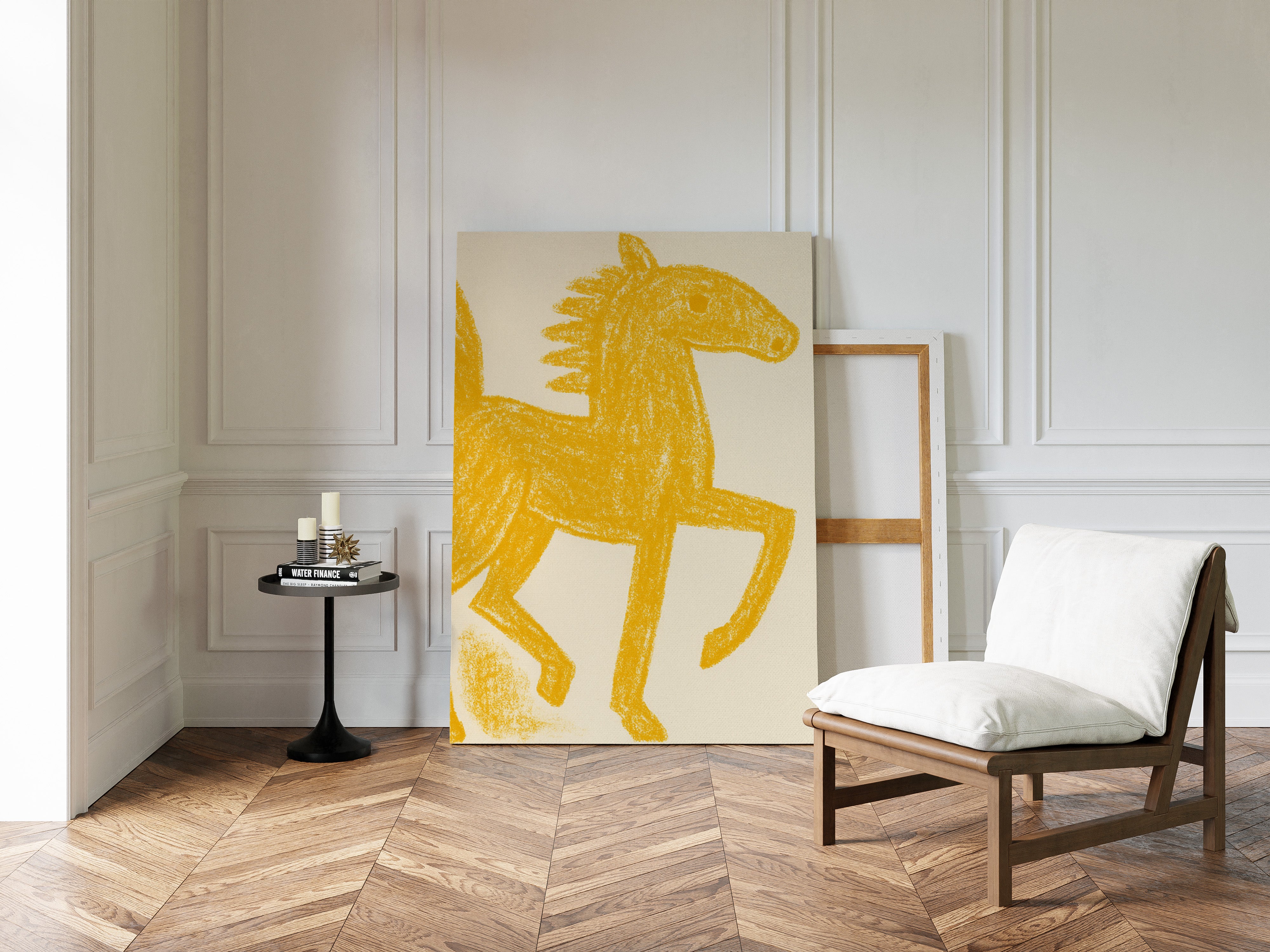Wild Mustang In Golden Light
