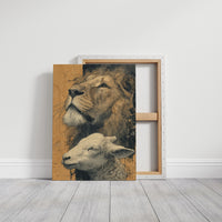 The Lion Lay Down First