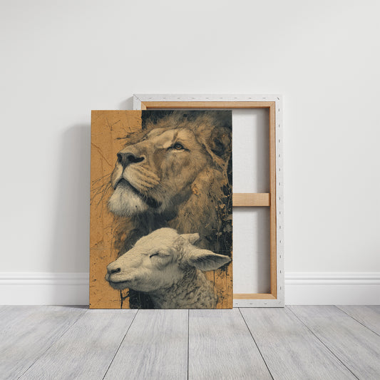 The Lion Lay Down First