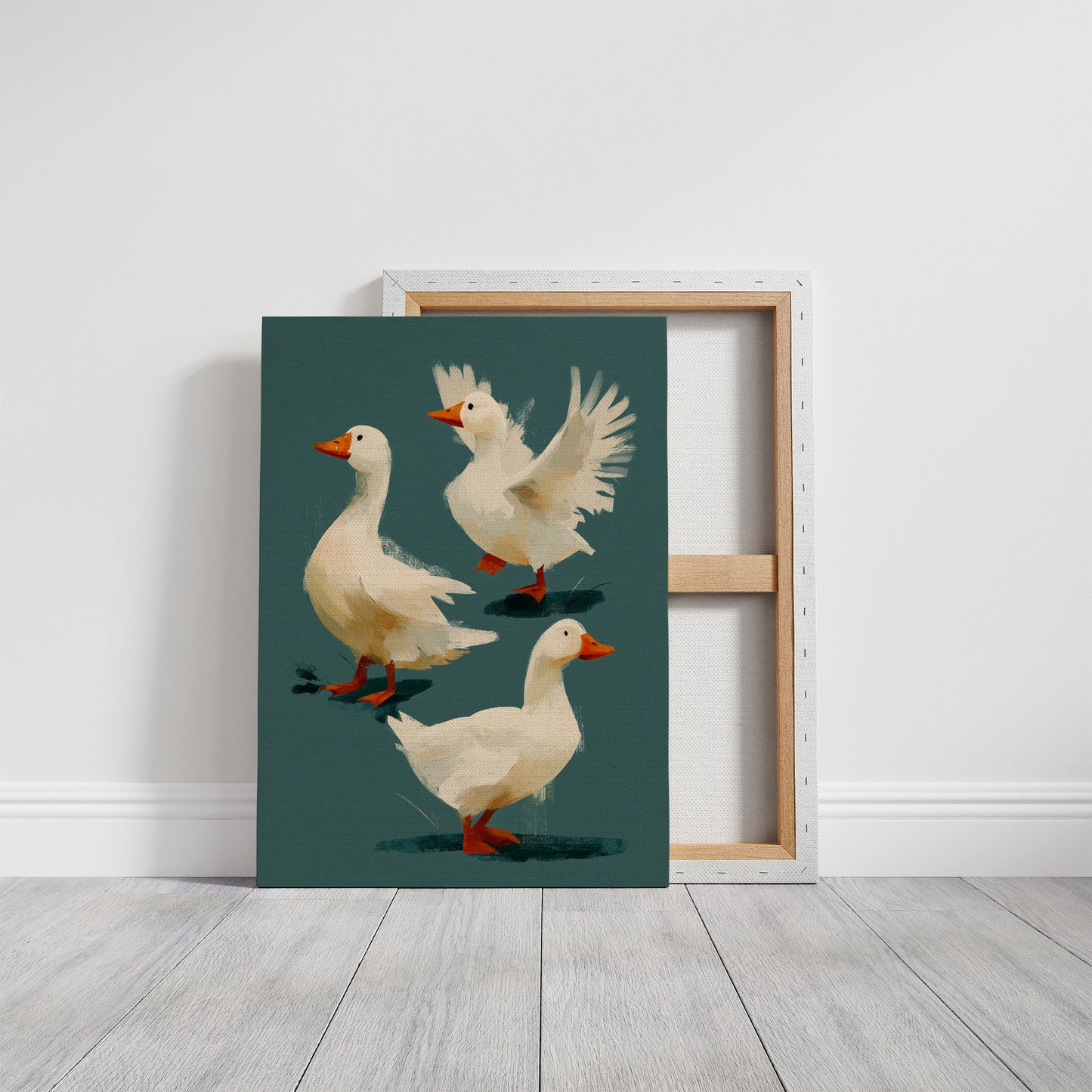 A Gaggle in Motion