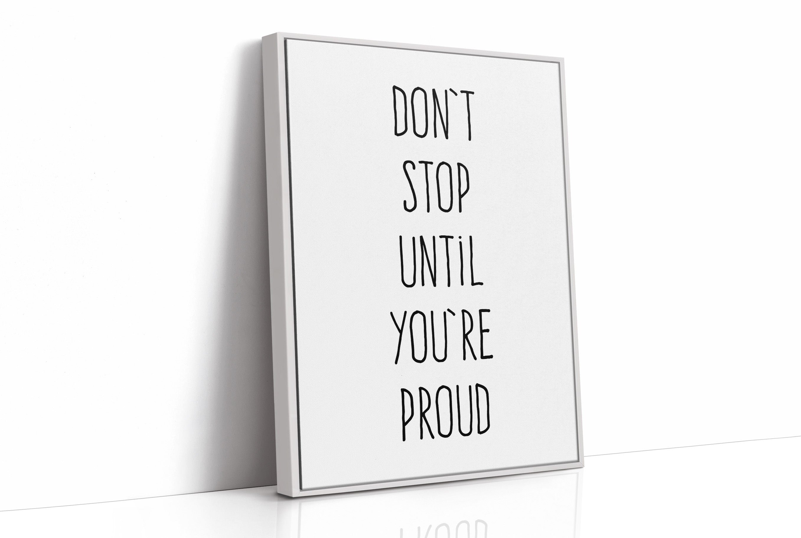 Don’t Stop Until Proud