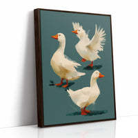 A Gaggle in Motion