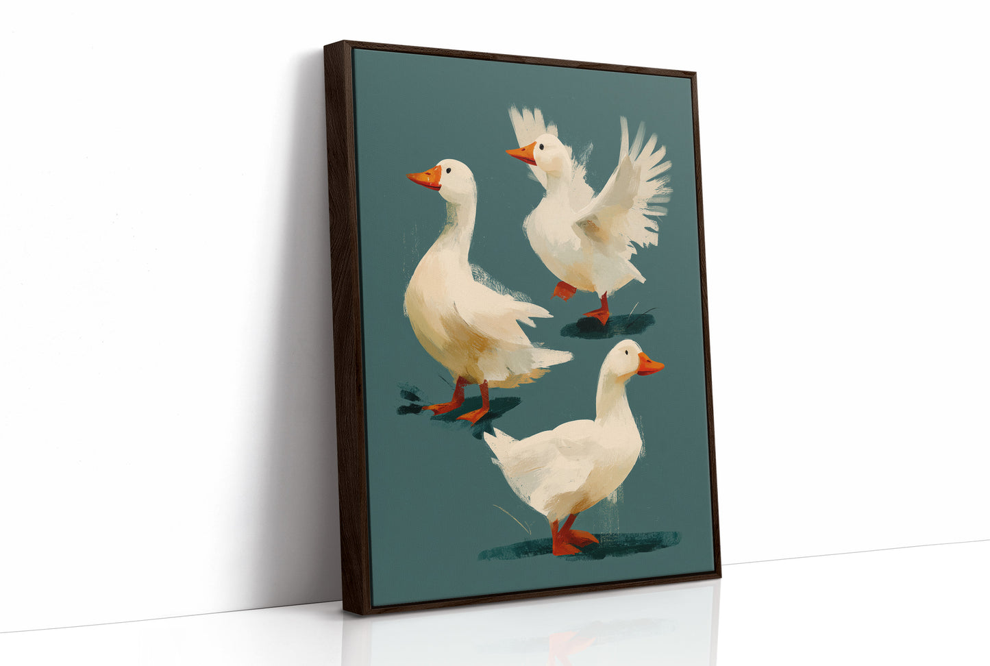 A Gaggle in Motion