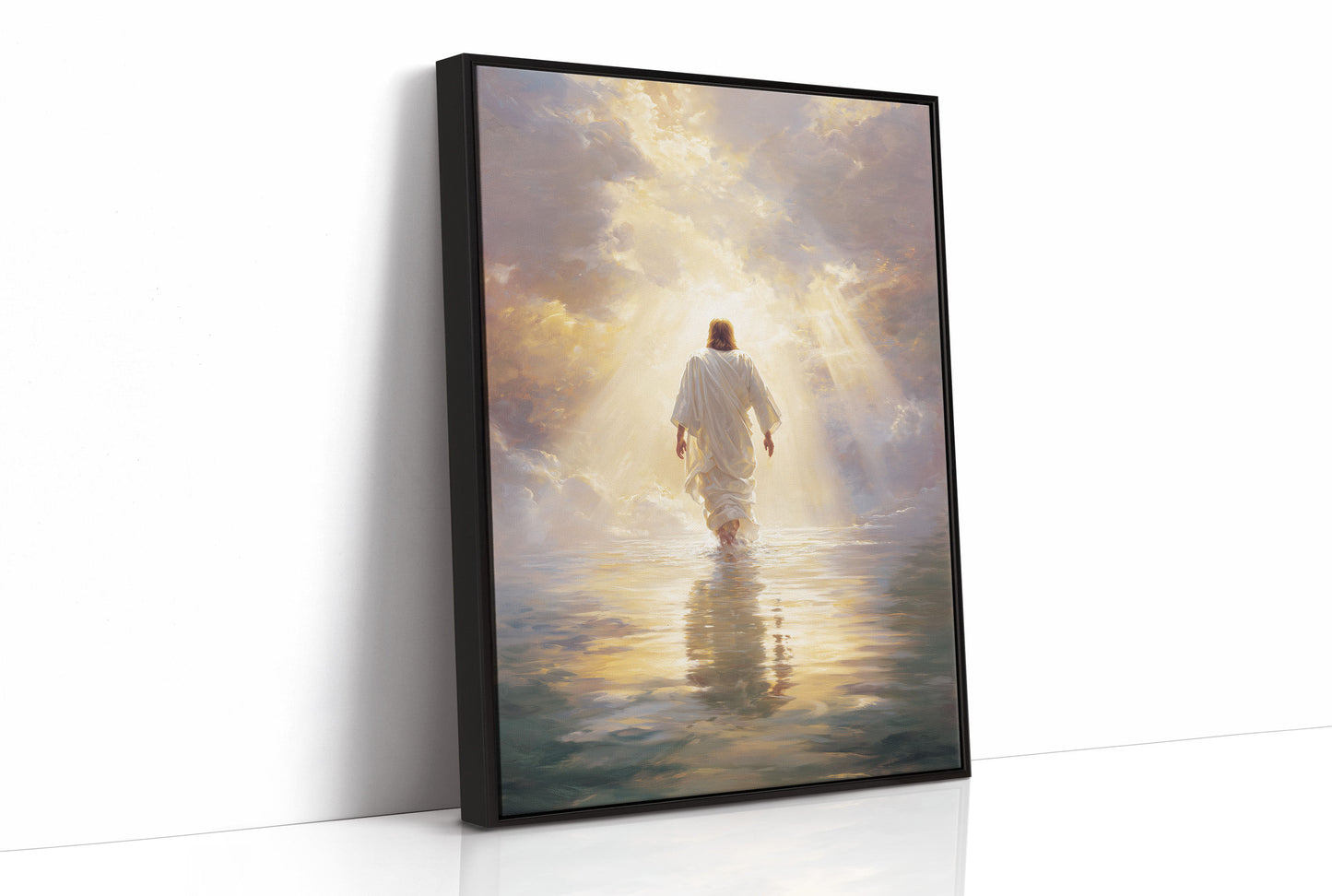 Light Breaks Through Sacred Waters