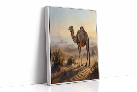 Camel at Golden Dusk