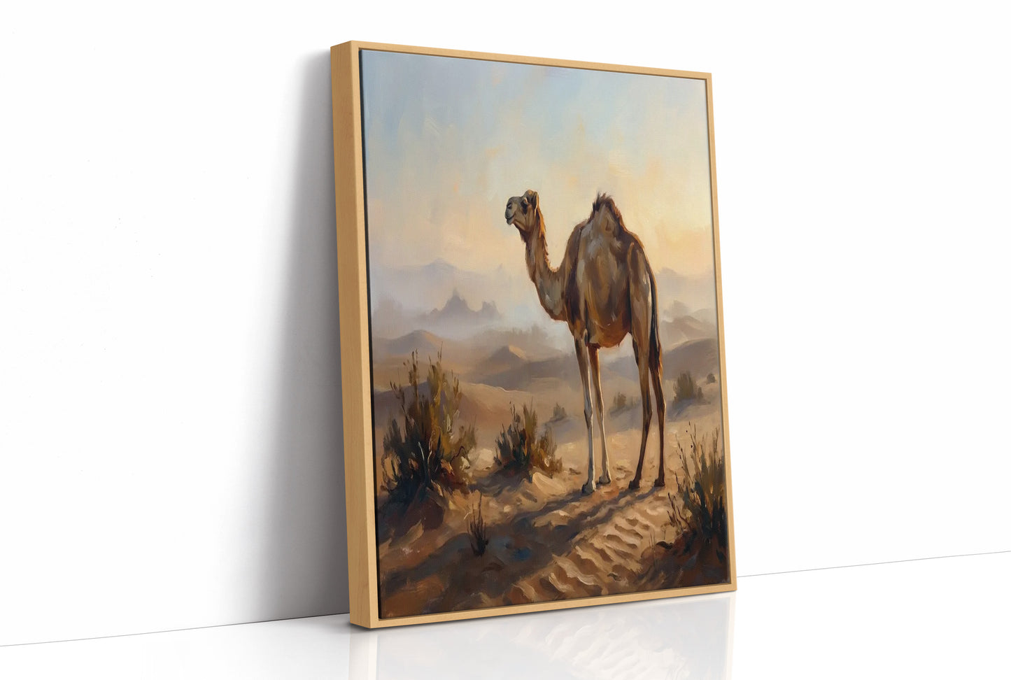 Camel at Golden Dusk