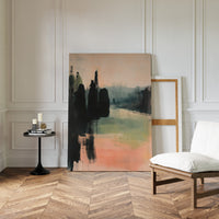 Cypress Trees Hold Evening's Secrets