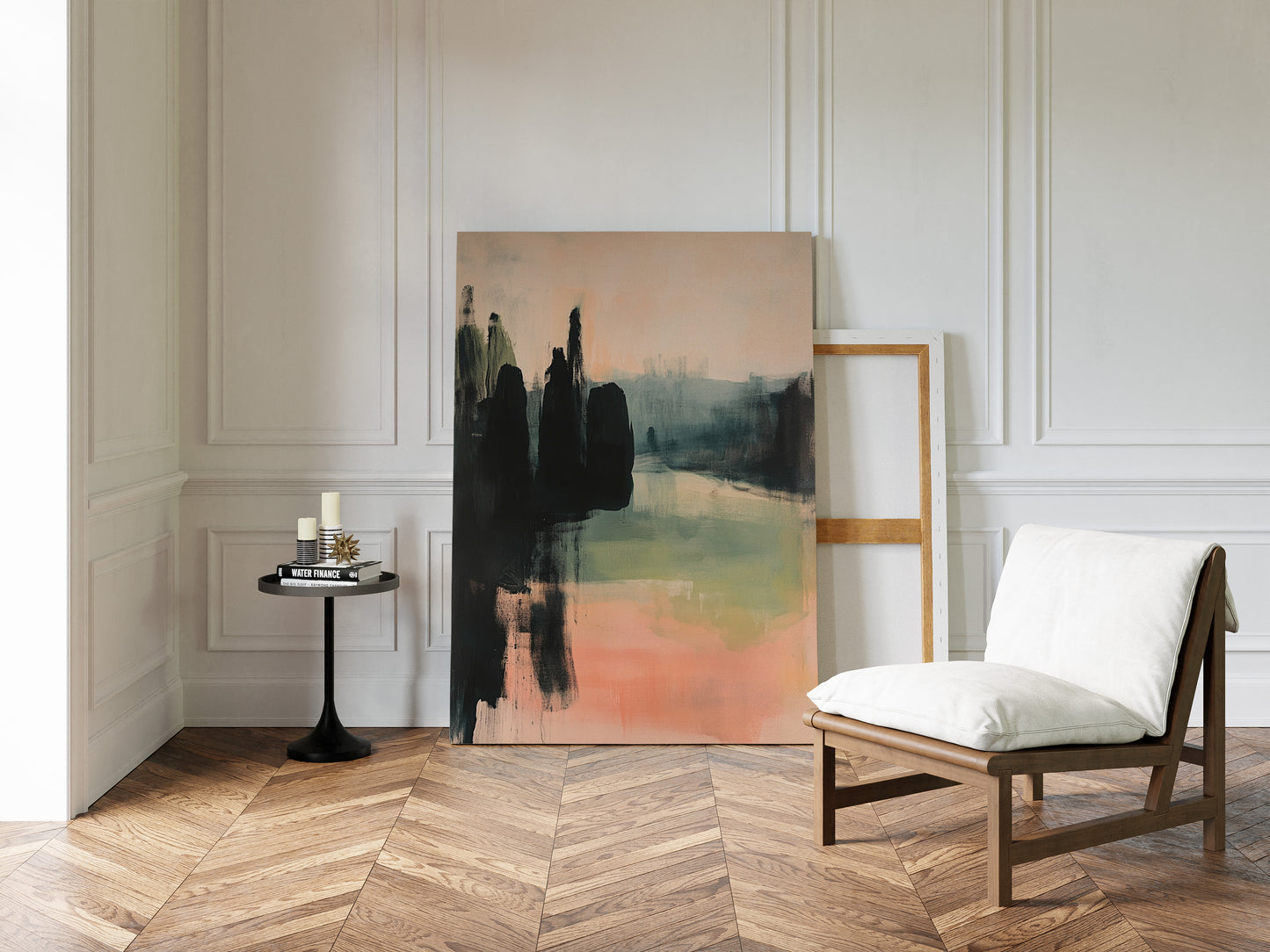 Cypress Trees Hold Evening's Secrets