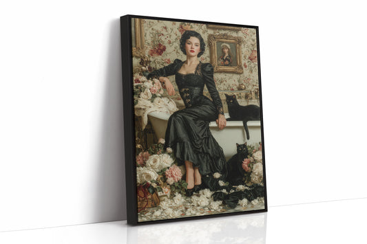 Elegance Amongst Velvet Petals