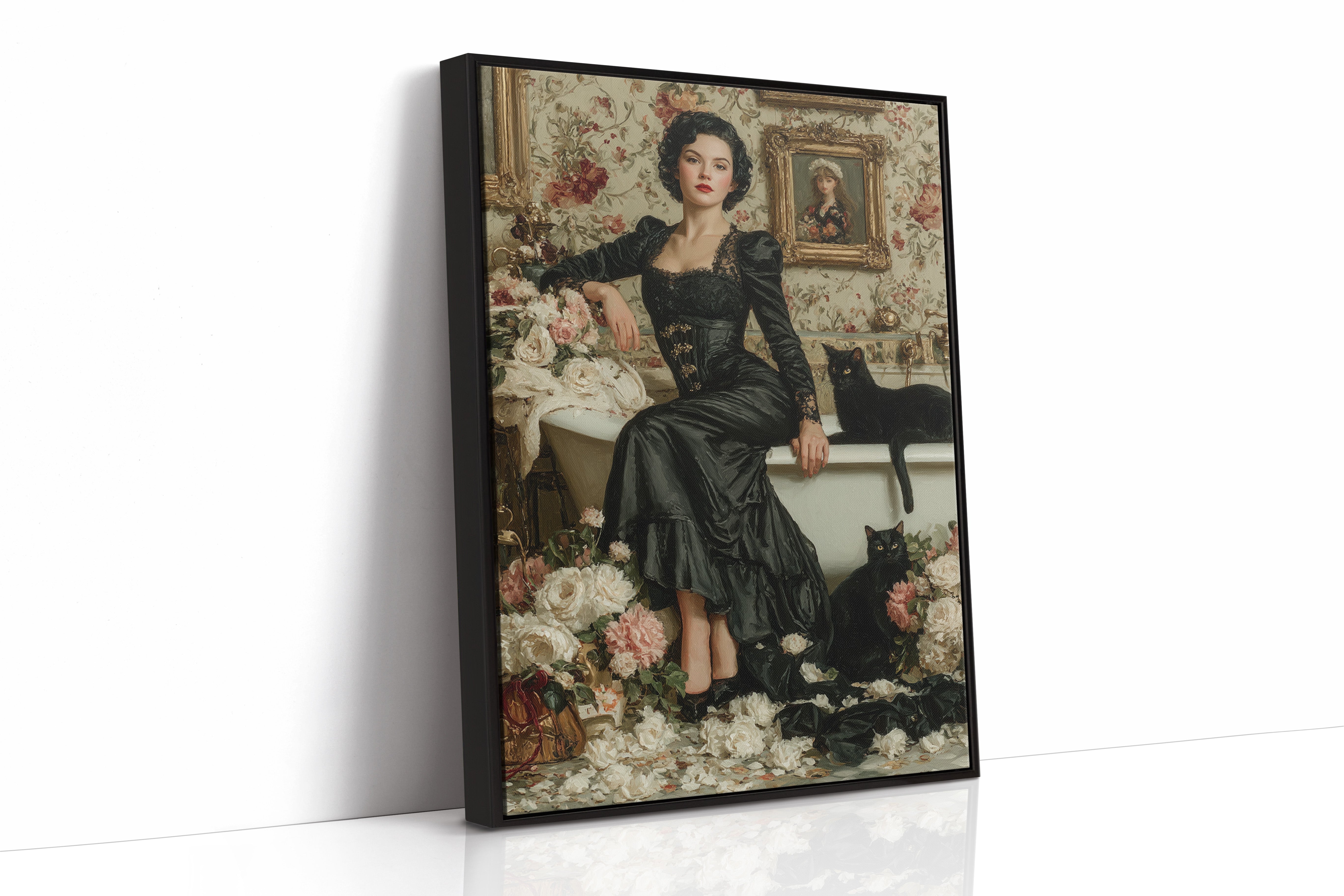 Elegance Amongst Velvet Petals