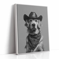 A Canine Cowboy's Quiet Standoff