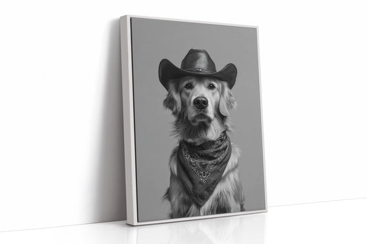 A Canine Cowboy's Quiet Standoff