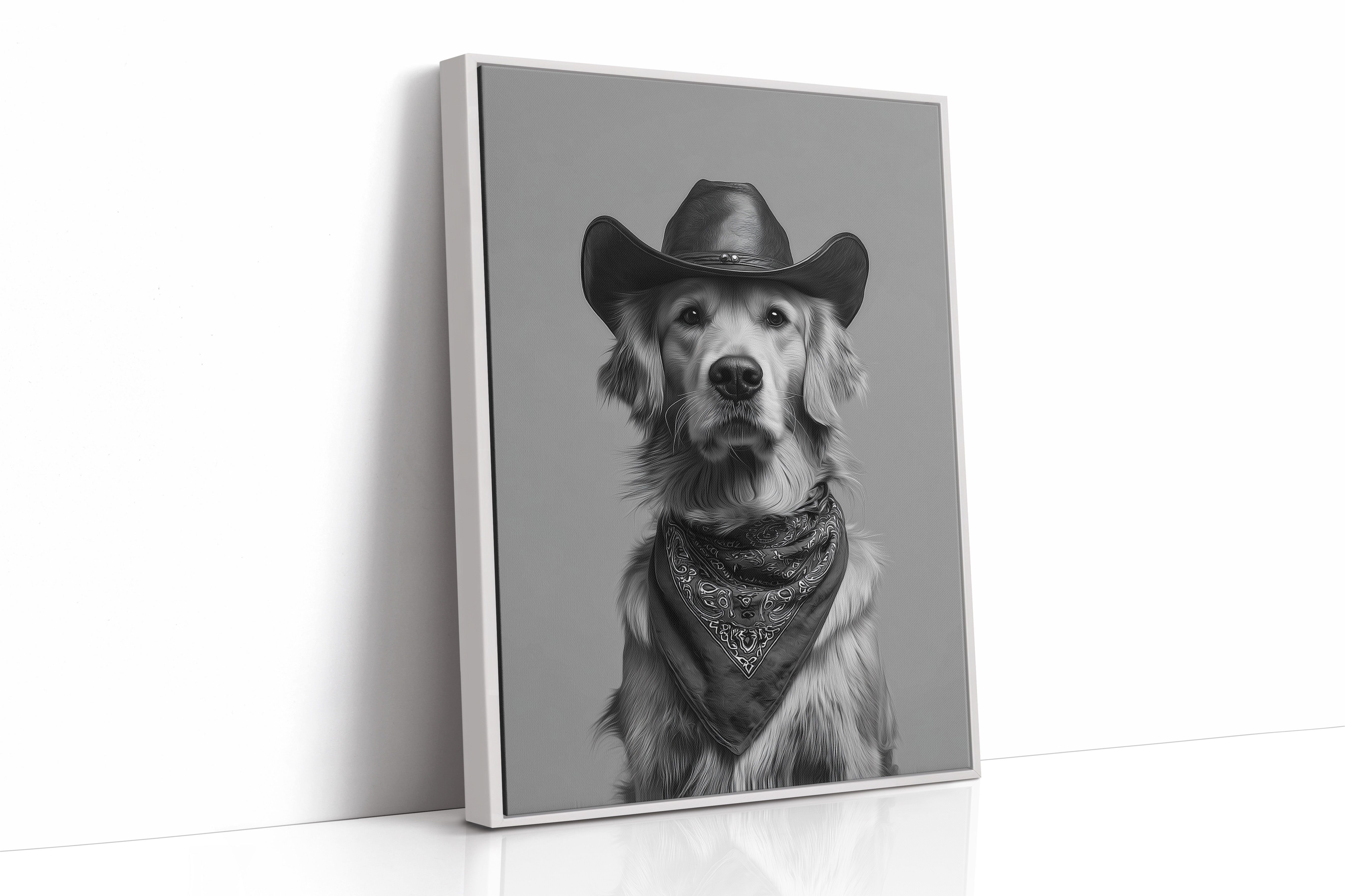 A Canine Cowboy's Quiet Standoff
