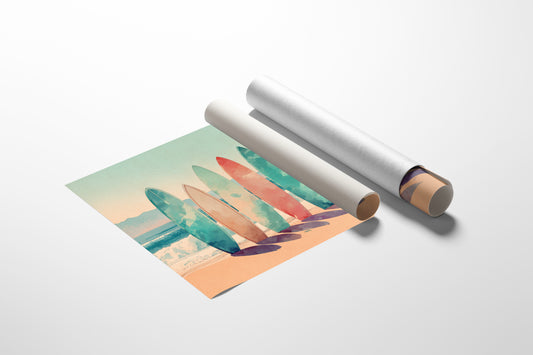 Surfboards Paint Their Summer Stories