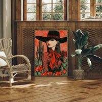 Scarlet Ribbons Dance Through Cactus Gardens