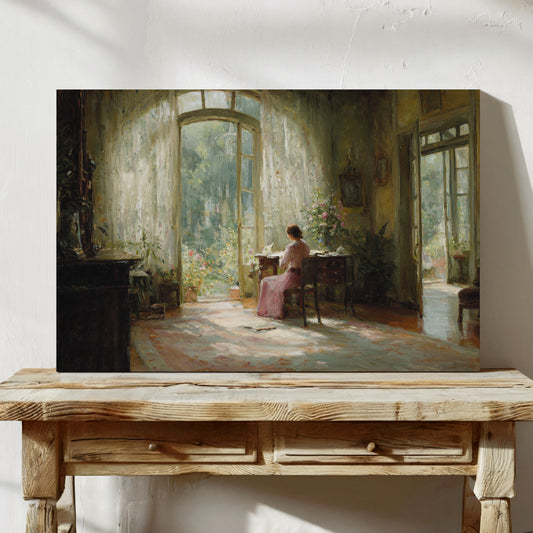 Summer Light Fills This Quiet Room