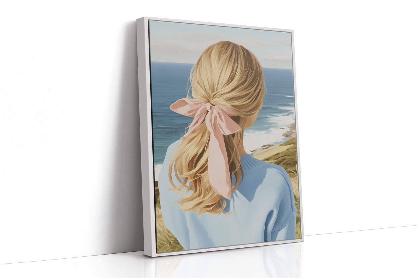Breeze Through Golden Tresses