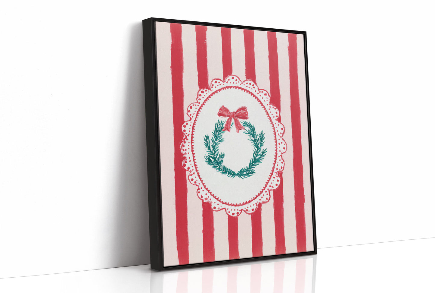 Peppermint Wreaths And Christmas Dreams