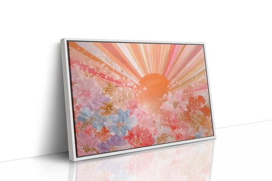 Morning Glory Blossoms Chase Sunbeams