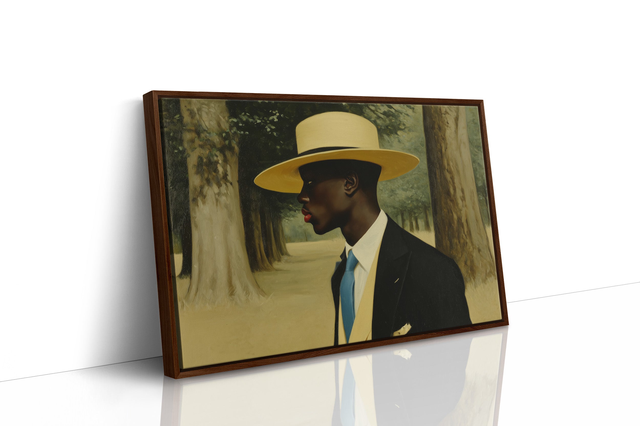 Elegance Strolls Through Verdant Avenues