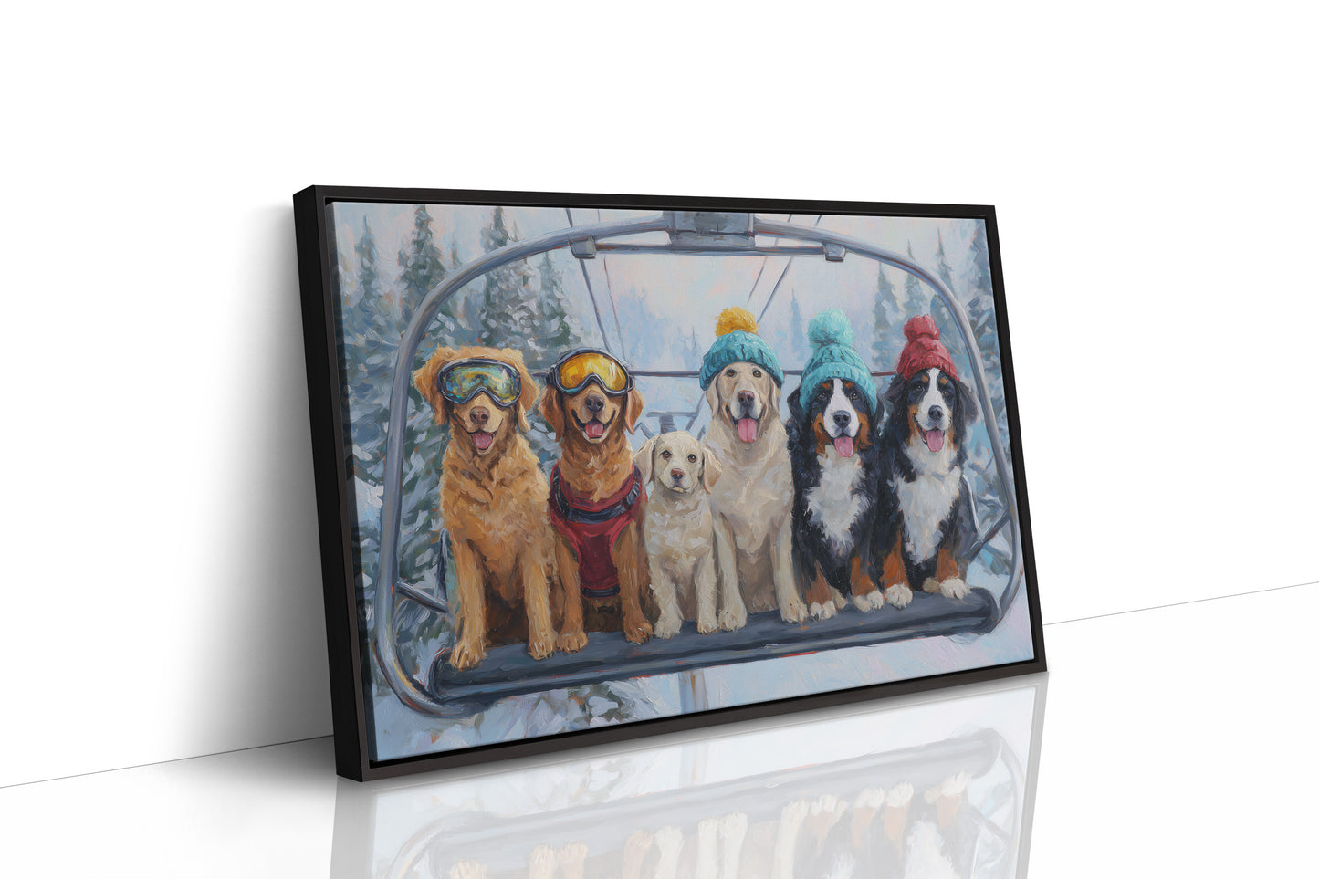 Paws on the Chairlift: Alpine Canine Crew