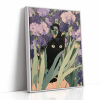 Hide and Seek Among the Irises
