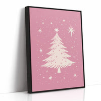Snow Stars Dance On Rose Night