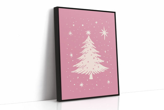 Snow Stars Dance On Rose Night