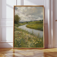 Wildflowers Along the Winding River