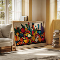 Citrus Symphony On Kitchen Counter