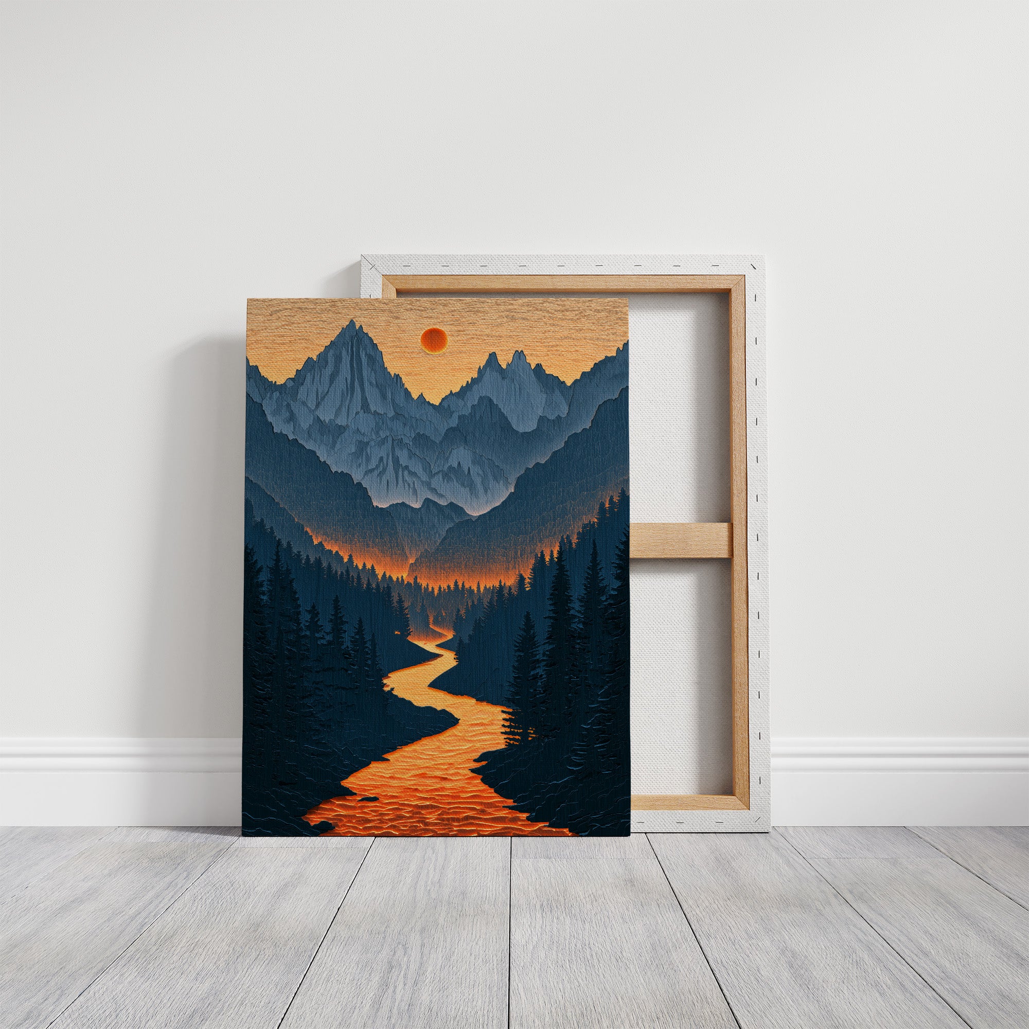 A Valley Lit From Within