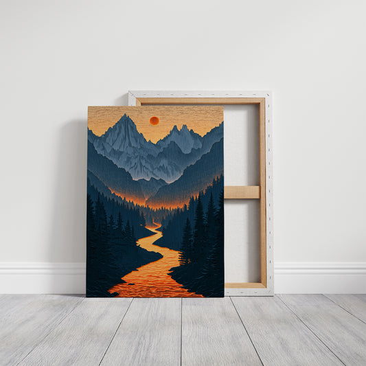 A Valley Lit From Within