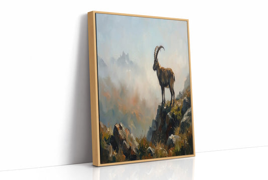 Ibex Above the Clouds