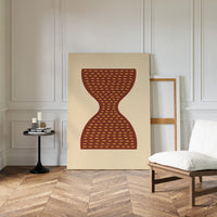 Time Flows In Terracotta Lines